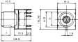 MRK1012A Key-Operated Switch Poles1 On-On