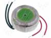 TTS20/Z230/12V, Трансформатор: тороидальный; 20ВА; 230ВAC; 12В; 1,66А; 0,26кг; IP00, Tufvassons