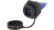 1310-1034-02 Адаптер; гнездо USB 3.0 A, гнездо USB 3.0 B; 1310; V: USB 3.0