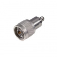 33 N-PC35-50-1/1-- UE Adapter N male/PC 3.5 female 50 Ohm