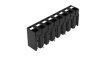 2086-3128 Wire-To-Board Terminal Block, THT, 5mm Pitch, Straight, Push-In, 8 Poles