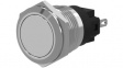82-4153.1000 Push-button Switch, vandal proof stainless steel 16 mm 240 VAC 3 A 1 change-over
