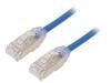 STP28X5MBU Patch cord; F/UTP,TX6A-28™; 6a; однопров; Cu; LSZH; синий; Дл: 5м