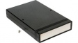 1598FBK FRABS Instrument Case, 160 x 250 x 40 mm, Black, ABS, IP54