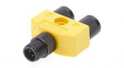 1200680170 Circular Metric Connectors MIC 4P MOLDED SPLTR YELLOW