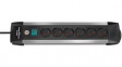 1391005116 Outlet Strip 6 Type K Black Type K 3m