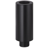 96069802, Tube adapter black, WERMA Signaltechnik