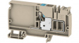 1988180000 AAP12 10 LO BL terminal block push-in, 0.5...10 mm2 800 v 57 a beige/blue