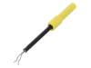 ZPK 8066 NI/GE, Измерительный щуп; 1А; желтый; Размер гнезда: 4мм; 3мОм, Schutzinger