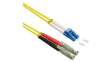 21.15.9510 Fibre Optic Cable 9/125 um OS2 Duplex E2000APC - LC UPC 500mm