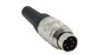 RND 205-01401 Mini Connector Plug 5 Contacts, 6A, 250V, IP67