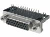 DS1038-26FBNSIA74 Гнездо; D-Sub HD; PIN:26; "мама"; Фиксация: винтами; угловой 90°