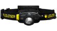 502194 Headlamp, LED, Rechargeable, 300lm, 150m, IP67, Black / Yellow