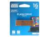 UEC2-0160N0R11 Флешка; USB 2.0; 16ГБ; коричневый; Считывание:20МБ/с