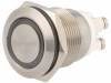 MPI002/TE/WH/24, Переключатель: антивандальный; 1; SPST-NO; 0,05A/24ВDC; IP66, Bulgin