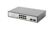 DN-95140 PoE Switch, Unmanaged, 1Gbps, 180W, RJ45 Ports 8, PoE Ports 8