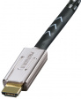 OXYV1201 HDMI cable with Ethernet 1 m Black / Grey