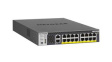 XSM4316PB-100NES PoE Switch, Layer 3 Managed, 10Gbps, 500W, RJ45 Ports 16, PoE Ports 16