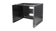 WALLMOUNT8 19" Wall Mount Network Rack 500x349x350mm Steel 8U Black