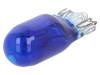 EB0499TB, Лампочка: автомобильная; W2,1x9,5d; синий; 12В; 5Вт; VISIONPRO, ELTA