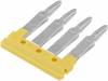 1693820000 ZQV 2.5N/4 GE Вилочный мостик; Назначение: WDU2.5; Контактные группы:4
