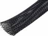HLB15-PET-BK-10M Оплетка полиэфирная; полиэфир; Дл:10м; черный; Коэф.усадки:3:1