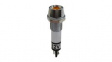 RND 210-00692 LED Indicator, Orange, 8mm, 12VDC, Plug-In Terminal