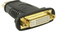 CVGP34910BK Adapter, HDMI Plug, DVI-D 24+1-Pin Socket