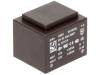 BV EI 304 2087 Трансформатор: залитый; 2,1ВА; 230ВAC; 12В; 12В; 88мА; 88мА; 99г