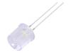 OSK5DKA6A1A LED; 10мм; розовый; 500?750мкд; 100°; Поверхность: плоская