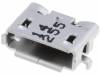 475890001 Гнездо; USB AB micro; на плату; SMT; PIN:5; горизонтальный; 0,65мм