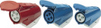 1267 CEE wall sockets blue 16 A/230 VAC