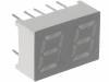 KW2-281ABA Дисплей: LED; 7-сегментный; 7мм; синий; 7,5-15мкд; анод; II.зн:2