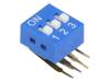 DSK-03 Переключатель: DIP-SWITCH; Кол-во секций:3; ON-OFF; 0,05A/12ВDC