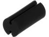 FIX-LEDT-11, Распорная втулка; LED; Oвнешн:5мм; OLED:5мм; Дл:11мм; черный, FIX&FASTEN