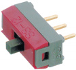 SS22SDP2 Переключатель: движковый; DPDT; 0,2A/30ВDC; Монтаж: вертикальный