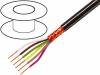 C6050 Кабель; 6x0,5мм2; экранированный; PVC FirestoP®; черный; 49В; 100м