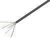 57293, Кабель; U/UTP; 6; для наружного монтажа; однопров; CCA; 4x2x23AWG, Goobay