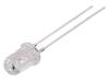 OS5YPM5B61A LED; 5мм; желтый; 2180-4200мкд; 60°; Поверхность: выпуклая