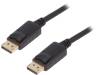 CV0072, Кабель; DisplayPort 1.2; вилка DisplayPort, с обеих сторон; 3м, LOGILINK
