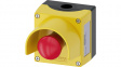 3SU18510NA002AC2 Emergency Stop Switch complete in housing, red