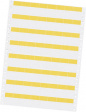 51*36 YL Yellow cable markers, 51x36mm