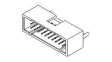 15-47-7616 2.54mm Pitch C-Grid Header THT Dual Row Vertical High Temperature Shrouded with Peg 16 Circuits 0.38um Gold