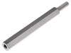 HTSN-M3-40-6-2 Дистанцирующая стойка с резьбой; 40мм; Внутр.резьба: M3; латунь