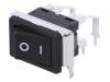 SDDJE30400, ROCKER; DPST; Пол: 2; OFF-ON; 10A/250ВAC; черный; 100мОм; -10?55°C, Alps