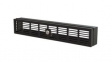 RKSECLK2U 19" Server Rack and Cabinet Hinged Security Lock Panel 85 x 493mm Steel 2U Black