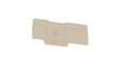 2751090000 [20 шт] End Plate, Beige, 69.5 x 2.1mm, PU=Pack of 20 pieces