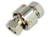 648.66, Adapter; никелированная сталь; серебристый; Ось: гладкая, Mentor
