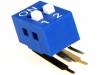 DSK-02, Переключатель: DIP-SWITCH; Кол-во секций:2; ON-OFF; 0,05A/12ВDC, Ninigi