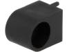 FIX-LEK-503-7 Корпус LED; 5мм; полиамид; угловой; 3 PIN; черный; UL94V-2; W:7,5мм